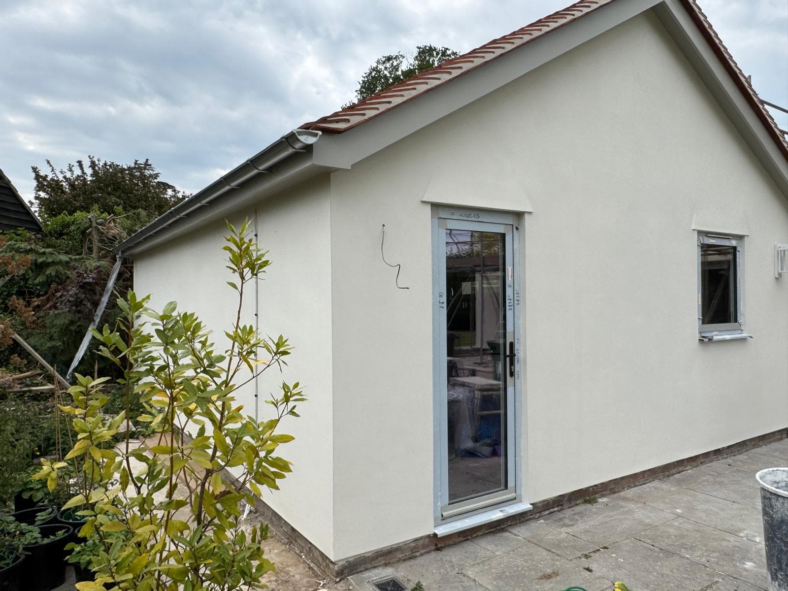 Twinstead lime re render over steico board - Image 15