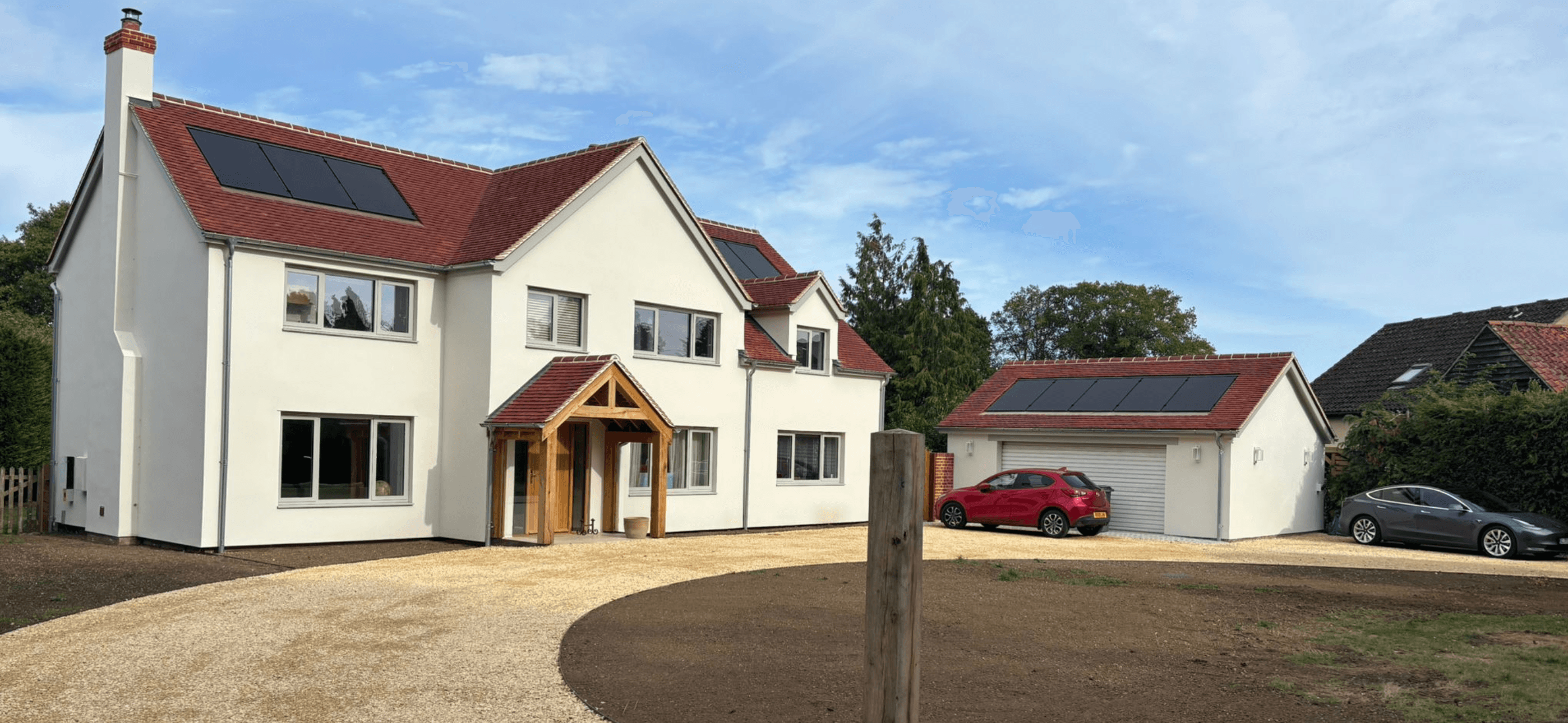 Twinstead lime re render over steico board