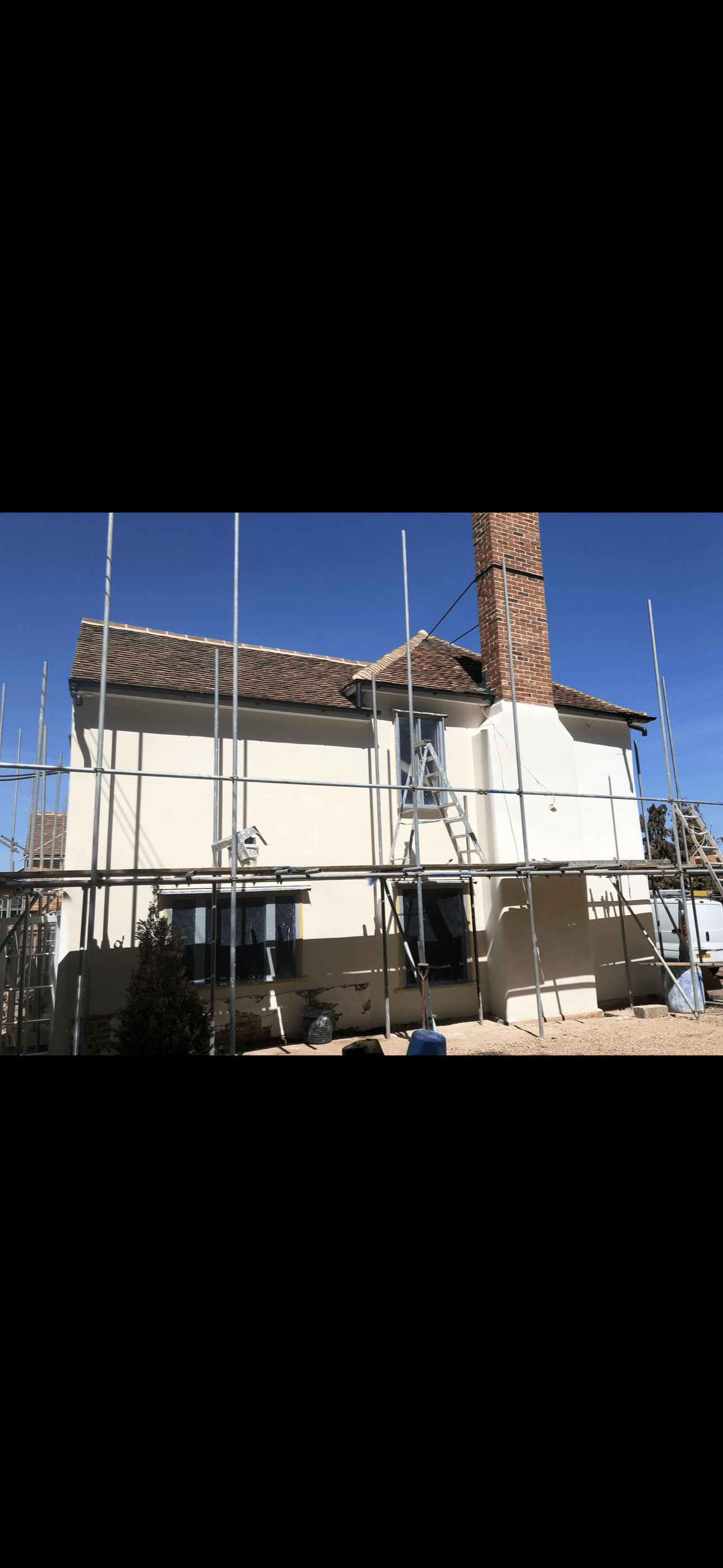 Ovington hall re lime render - Image 22