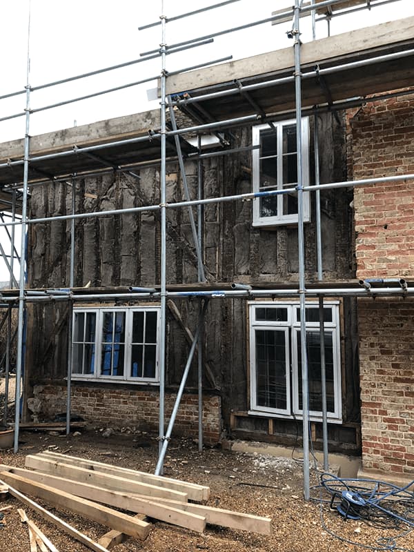 Ovington hall re lime render - Image 4