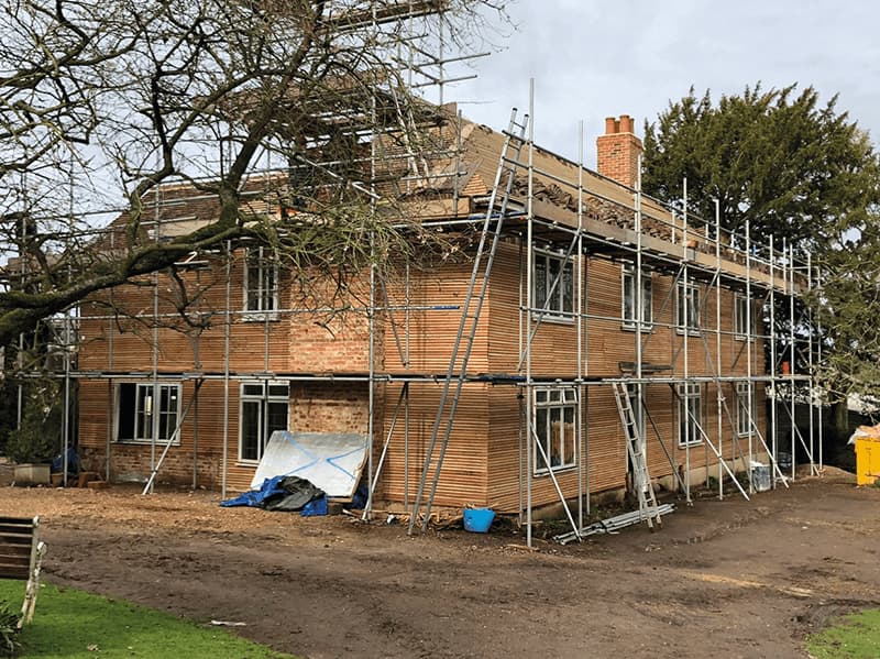 Ovington hall re lime render - Image 5