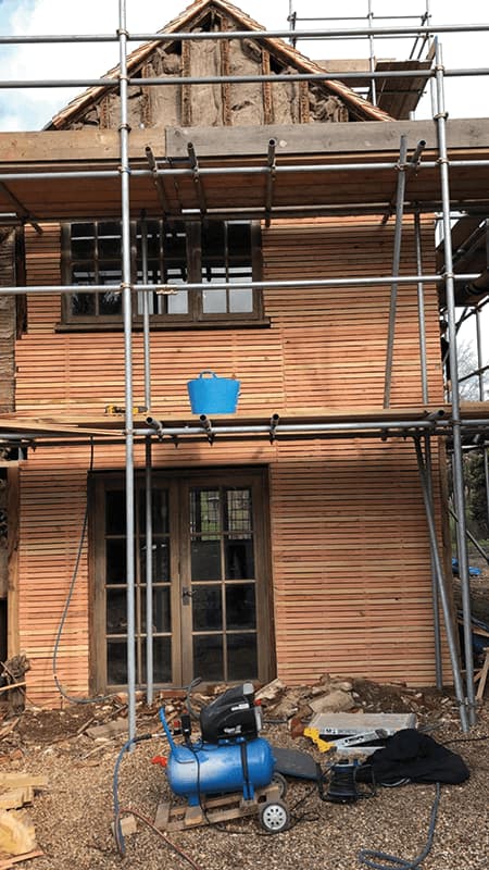 Ovington hall re lime render - Image 7