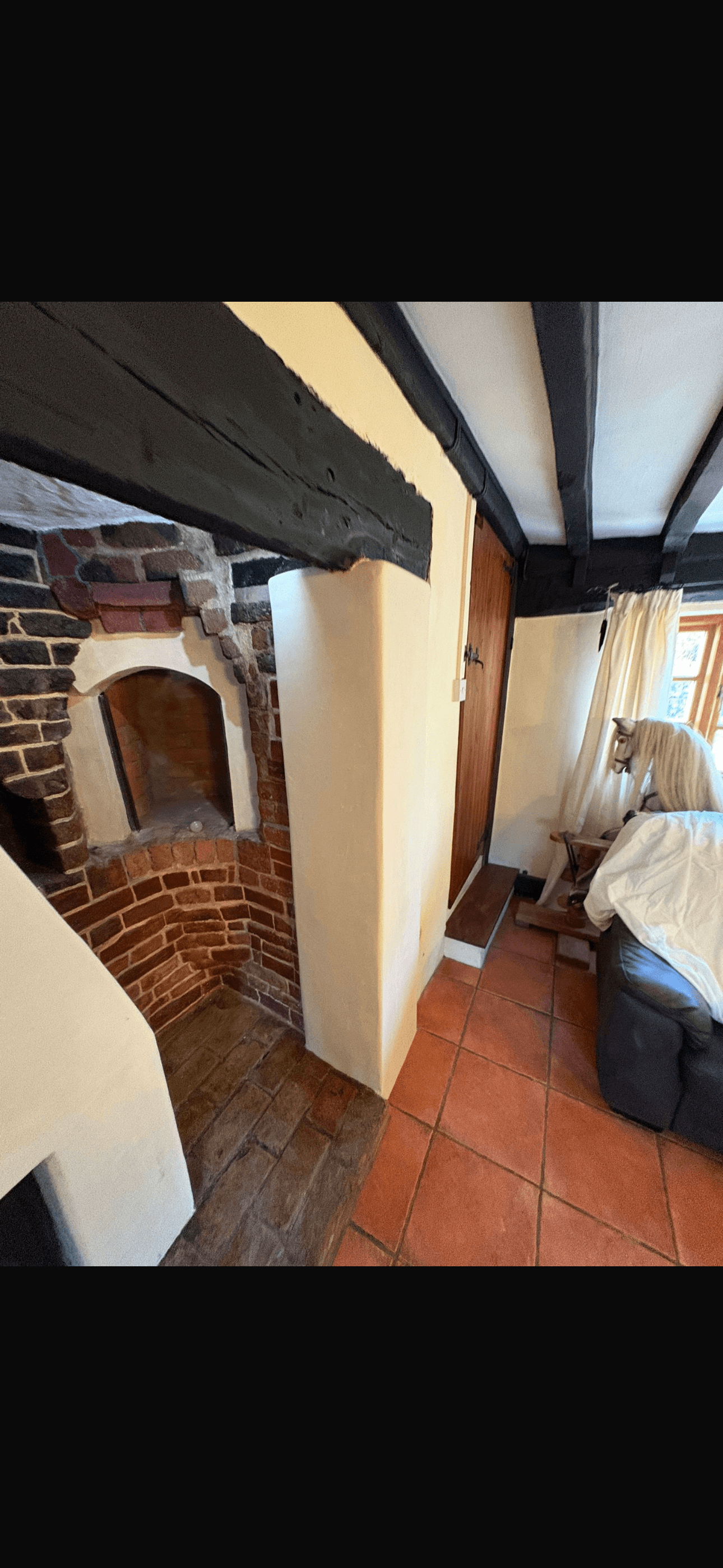 Lime fireplace - Image 2