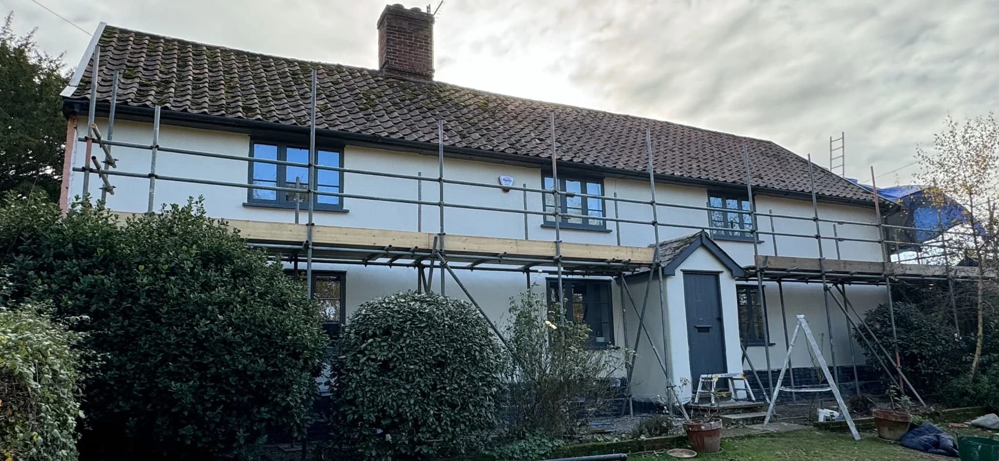 External Lime Plastering