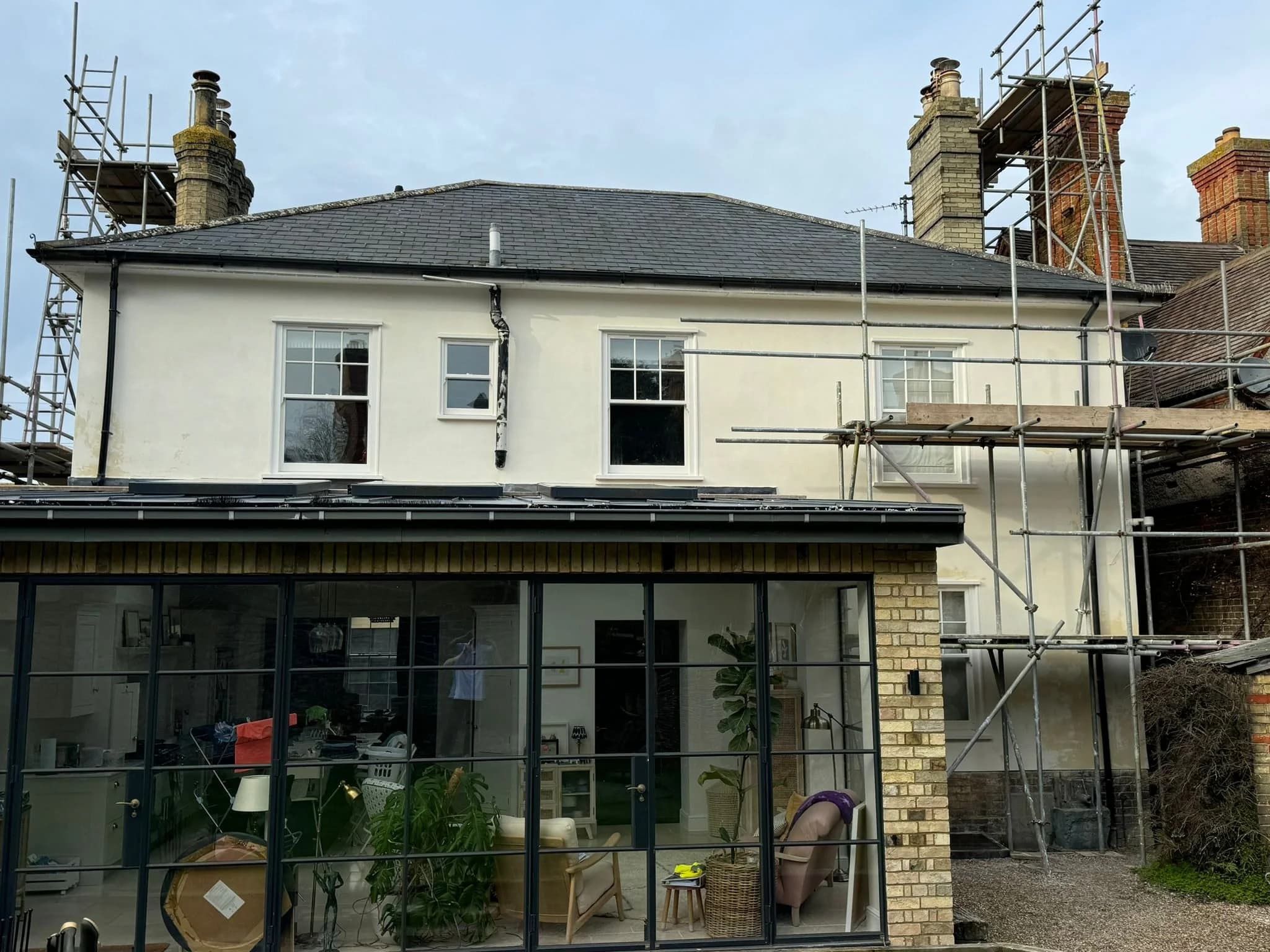 Royston External Lime Plastering & Pargetting - Image 5